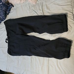 Men's black joggers, size L, made by original weatherproof vintage.